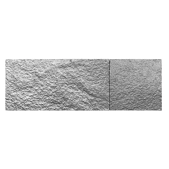 Muratto 葡萄牙設計牆壁吸音防水仿石紋軟木石皮33片/盒-經典 白金