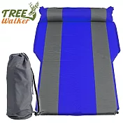 TreeWalker 車用自動充氣睡墊-灰藍