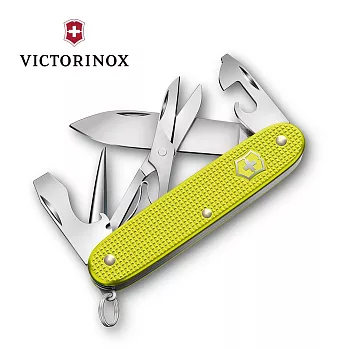 VICTORINOX 瑞士維氏9用2023年ALOX限量金屬殼瑞士刀(93mm)-電光黃