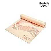 Reebok 防滑舒適瑜珈墊-4mm (流線橘)