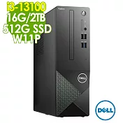 Dell V3020S-R1308NTW 薄型商用電腦(i3-13100/16G/512SSD+2TB/W11P)特仕