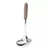 《Luigi Ferrero》Norsk不鏽鋼湯杓(摩卡) | 料理匙 攪拌杓 攪拌勺 湯匙