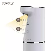 【Fuwaly】聰明給皂機/洗手機 送家庭號抗菌洗手1000ml慕斯  白色