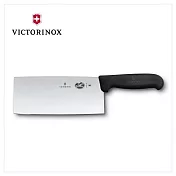 VICTORINOX 瑞士維氏 中式主廚刀 黑 5.4063.18