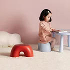 【AOTTO】繽紛彩虹造型兒童椅凳(小椅子 小凳子) 紅色