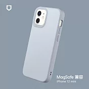 犀牛盾 iPhone 12 mini (5.4吋) SolidSuit (MagSafe 兼容) 防摔背蓋手機保護殼- 循環灰