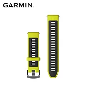GARMIN Forerunner 矽膠替換錶帶  躍動黃