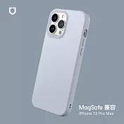 犀牛盾 iPhone 13 Pro Max (6.7吋) SolidSuit (MagSafe 兼容) 防摔背蓋手機保護殼- 循環灰