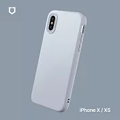 犀牛盾 iPhone X / XS (5.8吋) SolidSuit 經典防摔背蓋手機保護殼- 循環灰