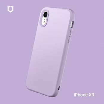 犀牛盾 iPhone XR (6.1吋) SolidSuit 經典防摔背蓋手機保護殼- 紫羅蘭色