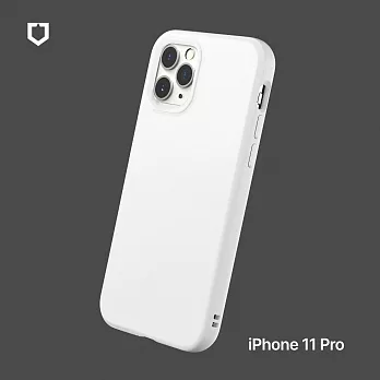 犀牛盾 iPhone 11 Pro (5.8吋) SolidSuit 經典防摔背蓋手機保護殼- 經典白