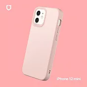 犀牛盾 iPhone 12 mini (5.4吋) SolidSuit 經典防摔背蓋手機保護殼- 櫻花粉