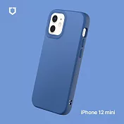 犀牛盾 iPhone 12 mini (5.4吋) SolidSuit 經典防摔背蓋手機保護殼- 鈷藍