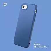 犀牛盾 iPhone 7 / 8 / SE 2 / SE 3 (4.7吋) SolidSuit 經典防摔背蓋手機保護殼- 鈷藍