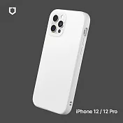 犀牛盾 iPhone 12 / 12 Pro (6.1吋) SolidSuit 經典防摔背蓋手機保護殼- 經典白