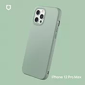 犀牛盾 iPhone 12 Pro Max (6.7吋) SolidSuit 經典防摔背蓋手機保護殼- 鼠尾草綠