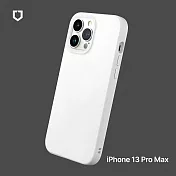 犀牛盾 iPhone 13 Pro Max (6.7吋) SolidSuit 經典防摔背蓋手機保護殼- 經典白
