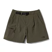 The North Face W TREKKER SHORT - AP 女休閒短褲 綠-NF0A5JX421L 8 綠色