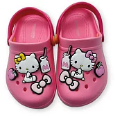 MIT可愛三麗鷗涼拖鞋 - 白色 另有桃色、粉色 (K099-1) 女童涼鞋 女童拖鞋 一鞋兩用 防水防滑 三麗鷗童鞋