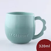 Le Creuset 蕾絲花語系列 馬克杯 320ml 悠然綠