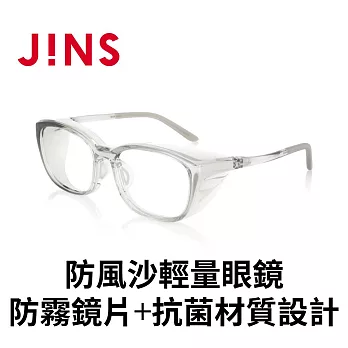 JINS PROTECT SLIM STANDARD 防風沙輕量眼鏡-防霧鏡片+抗菌材質設計(FKF-23S-001) 淺卡其