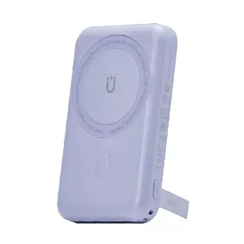 【WiWU】Cube磁吸無線充行動電源10000mAh (WE-PB-01TW) 丁香紫
