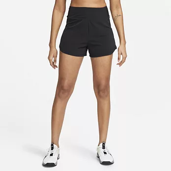 Nike Dri-FIT Bliss 女休閒短褲-黑-DX6019010 L 黑色