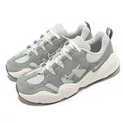 Nike 休閒鞋 Wmns Tech Hera 灰綠 白 復古 麂皮 網布 女鞋 運動鞋 DR9761-001