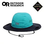 【美國Outdoor Research】戶外防水透氣防曬可折疊遮陽帽/登山帽-湖水綠M