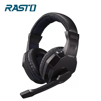 RASTO RS34 黑武士電競頭戴耳機麥克風贈轉接線