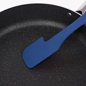 《Colourworks》斧型不沾鍋矽膠刮刀(藍28cm) | 攪拌刮刀 刮刀 奶油刮刀 抹刀