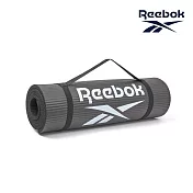 Reebok 防滑訓練墊/瑜珈墊(10mm) 黑色