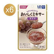 【日本FORICA】福瑞加 介護食品 甜葡萄點心凍 50gX6