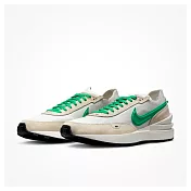 Nike WAFFLE ONE SE 男休閒鞋-白綠-DV0810001 US11.5 白色
