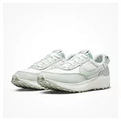 Nike WAFFLE DEBUT PRM 男休閒鞋-白綠-DV0813100 US8.5 白色