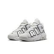 Nike AIR MORE UPTEMPO (GS) 中大童休閒鞋-白-FD0022001 US3.5 白色