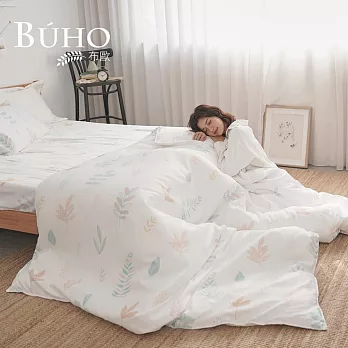 《BUHO》天絲萊賽爾雙人加大三件式床包枕套組 《清風搖綠》