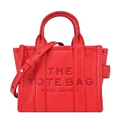 MARC JACOBS THE LEATHER MICRO TOTE 皮革兩用托特包- 紅