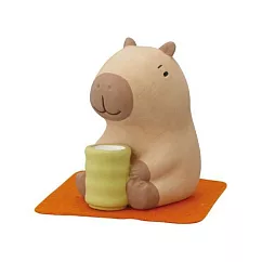 日本DECOLE水豚喝茶擴香石