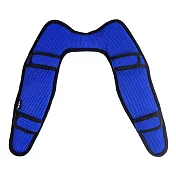 DR.AIR DIY多用途氣墊減震釋壓雙肩背帶墊(大) 藍