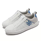 Royal elastics 休閒鞋 Icon 2.0 女鞋 白 藍 真皮 回彈 無鞋帶 獨家彈力帶 96531050