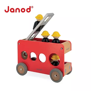 【法國Janod】城市冒險- 消防車