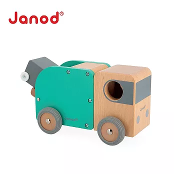 【法國Janod】城市冒險-資源回收車