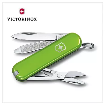 VICTORINOX 瑞士維氏 Classic Colors 系列 經典7用瑞士刀款58mm 0.6223.G 酪梨綠