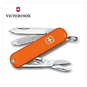VICTORINOX 瑞士維氏 Classic Colors 系列 經典7用瑞士刀款58mm 0.6223.G 橘色