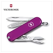 VICTORINOX 瑞士維氏 Classic Colors 系列 經典7用瑞士刀款58mm 0.6223.G 紫色
