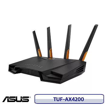 ASUS 華碩 TUF GAMING TUF-AX4200 Ai Mesh 雙頻WiFi 6無線Gigabit電競路由器