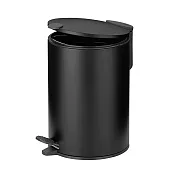 《KELA》Mats腳踏式垃圾桶(黑3L) | 回收桶 廚餘桶 踩踏桶