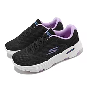 Skechers 慢跑鞋 Go Run 7.0-Driven 女鞋 黑 紫 避震 緩衝 回彈 瑜珈鞋墊 運動鞋 129335BKLV