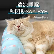 Ｍamy Pets 萌寵夏日清涼藤蓆涼墊 / M